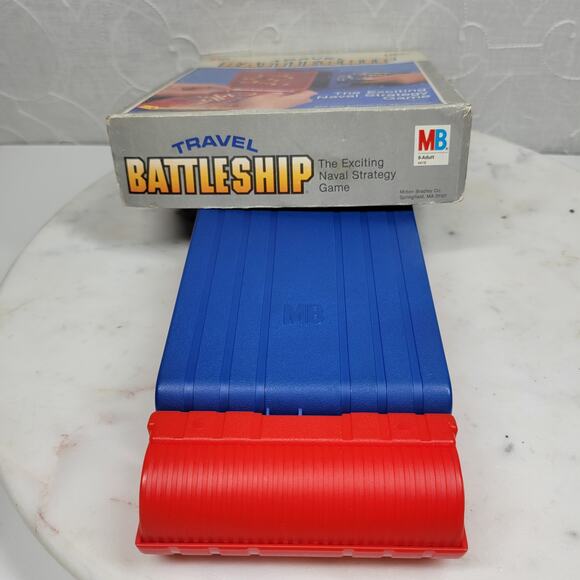 VTG Travel Battleship Board Game Complete Classic Strategy Milton Bradley 1984 - Picture 6 of 16